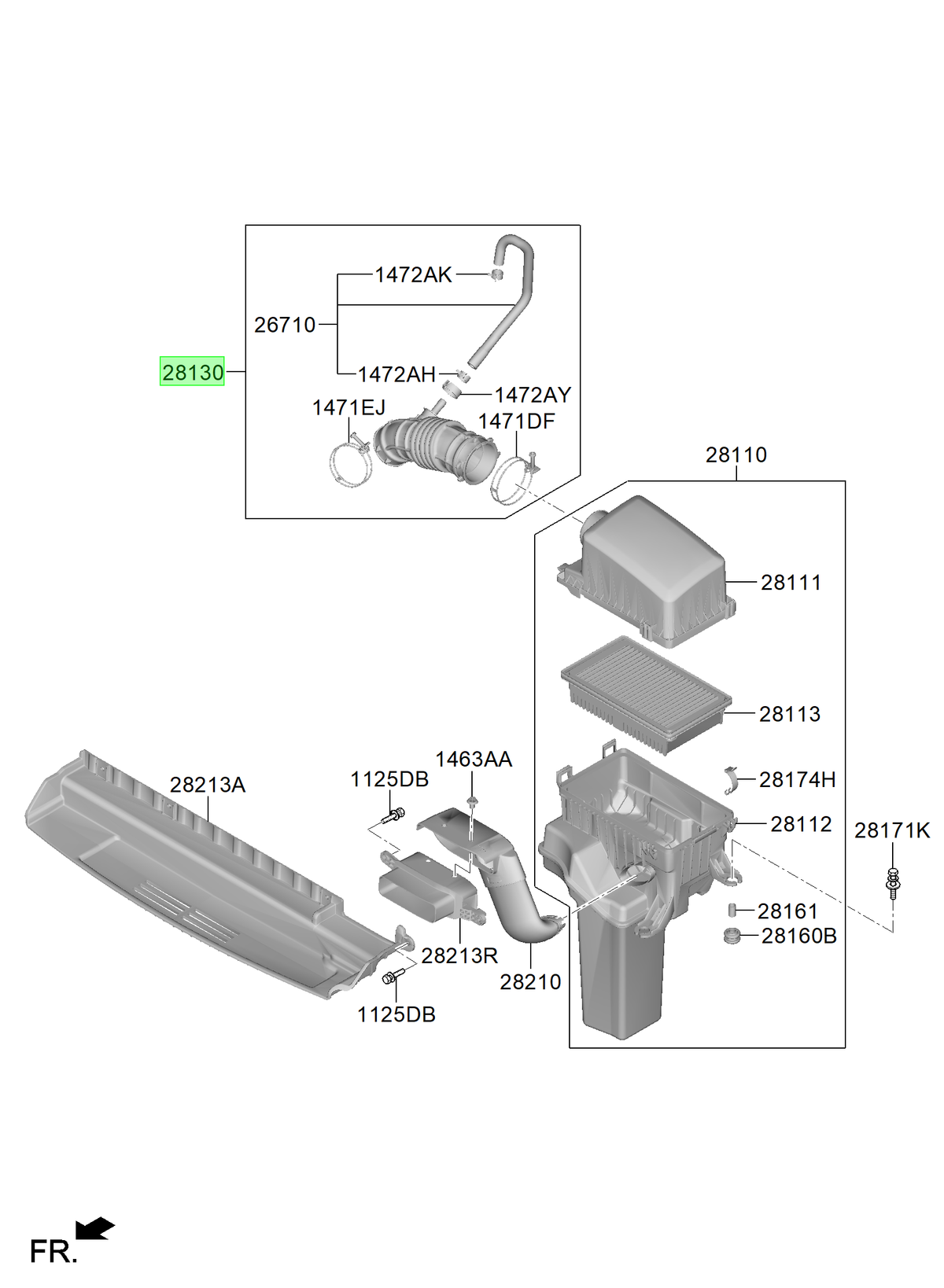 Manguera Original Para Hyundai I20 2020-2025