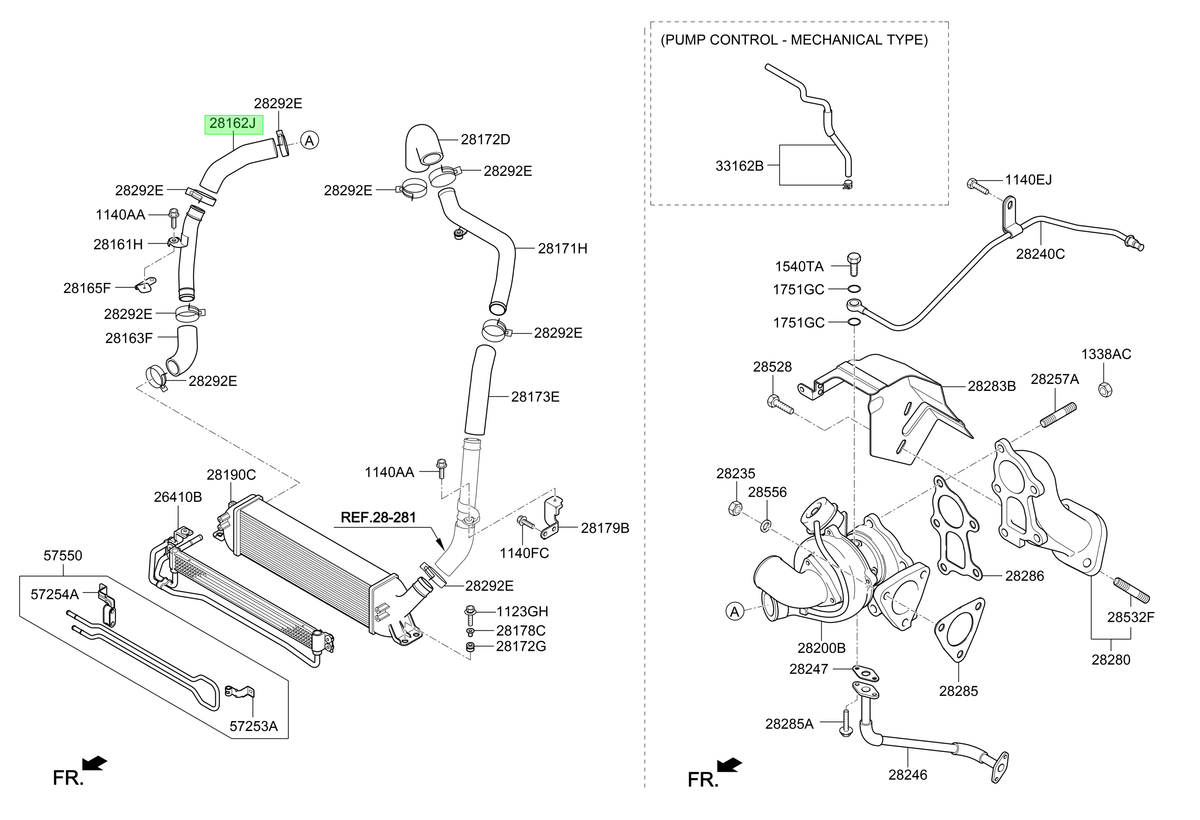 Manguera Original Para Hyundai H1 2007-2022