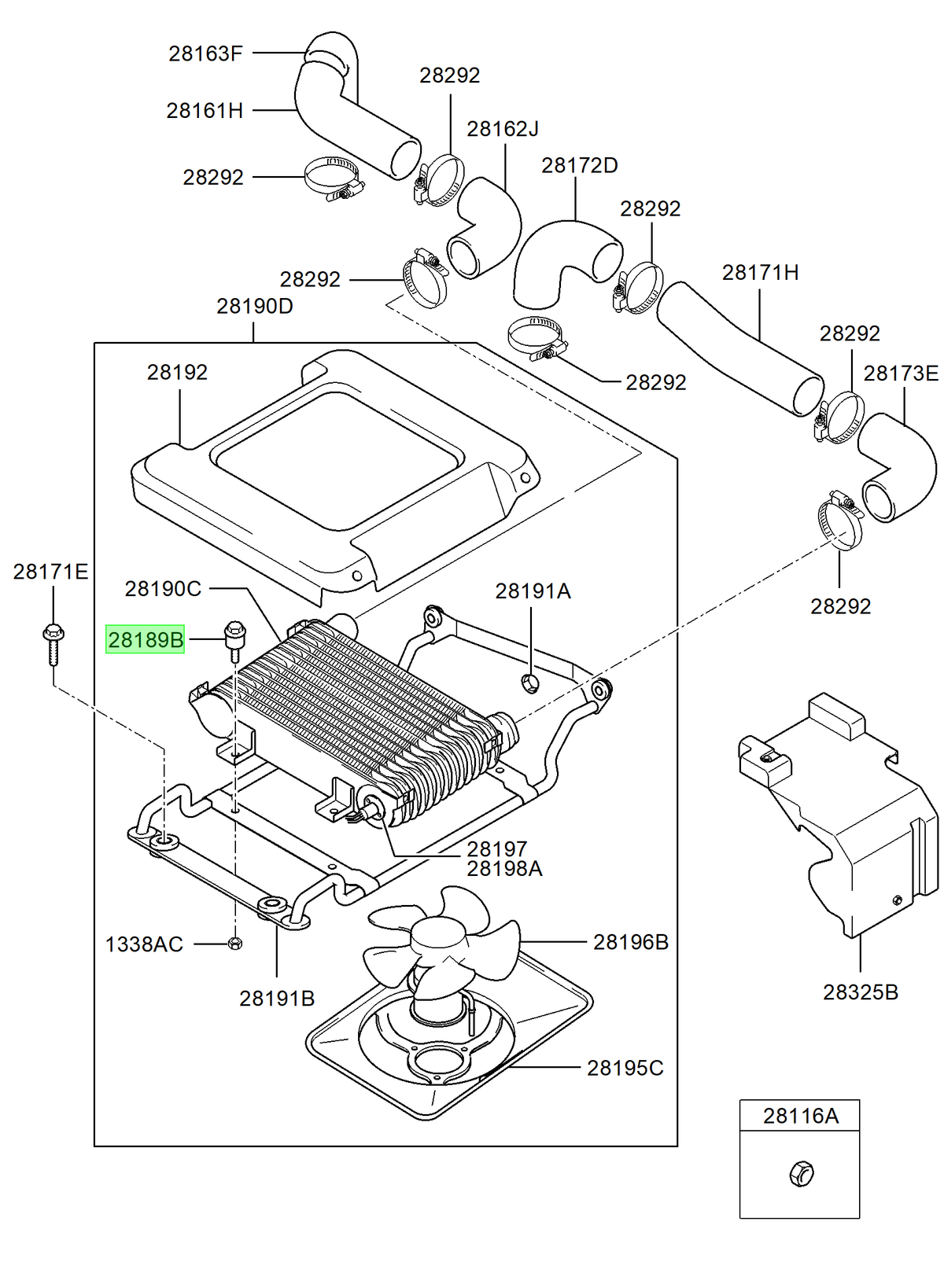 Perno Original Para Hyundai H1 1997-2008