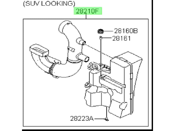 Conducto-aire B Orig. Para Hyundai I20 Desde 2017