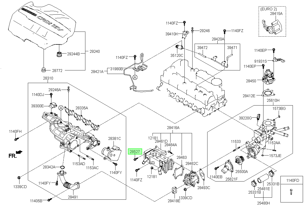 Perno Original Para Hyundai Santa Fe 2009-2021