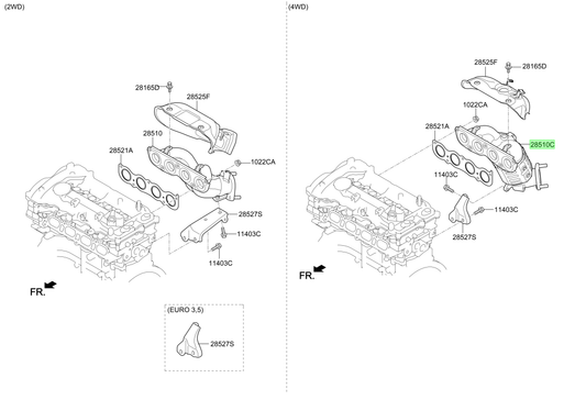 Multiple Catalitico Orig. Para Hyundai Sonata Desde 2015