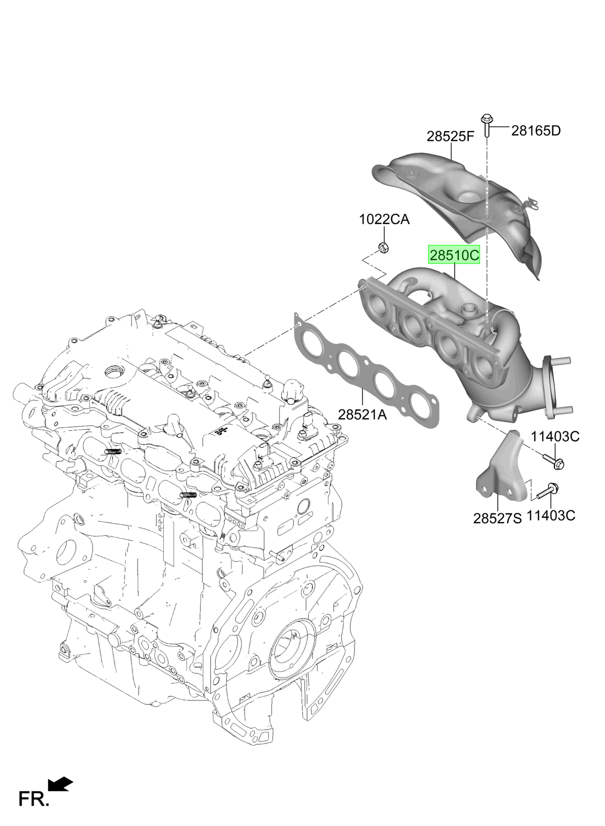 Múlt. De Escape Original Para Hyundai Creta 2020-2025