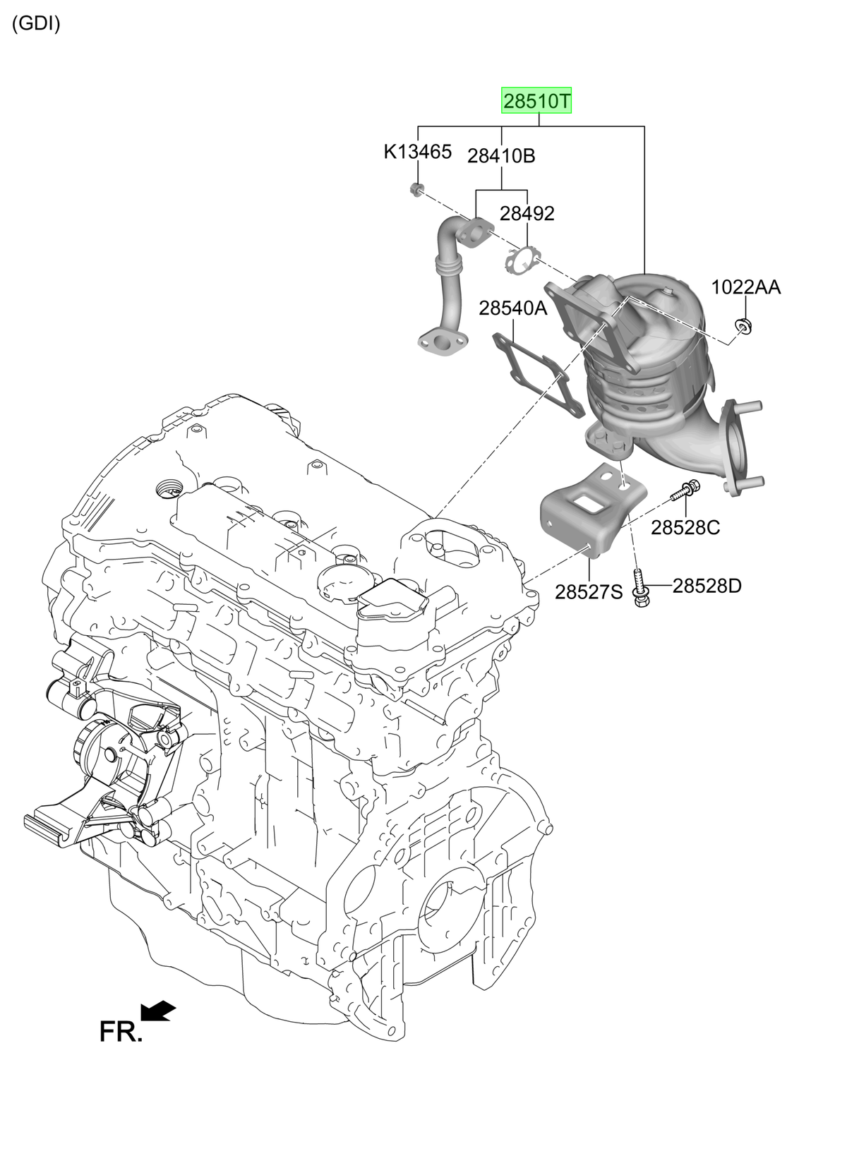 Modulo Original Para Hyundai Santa Fe 2023-2025