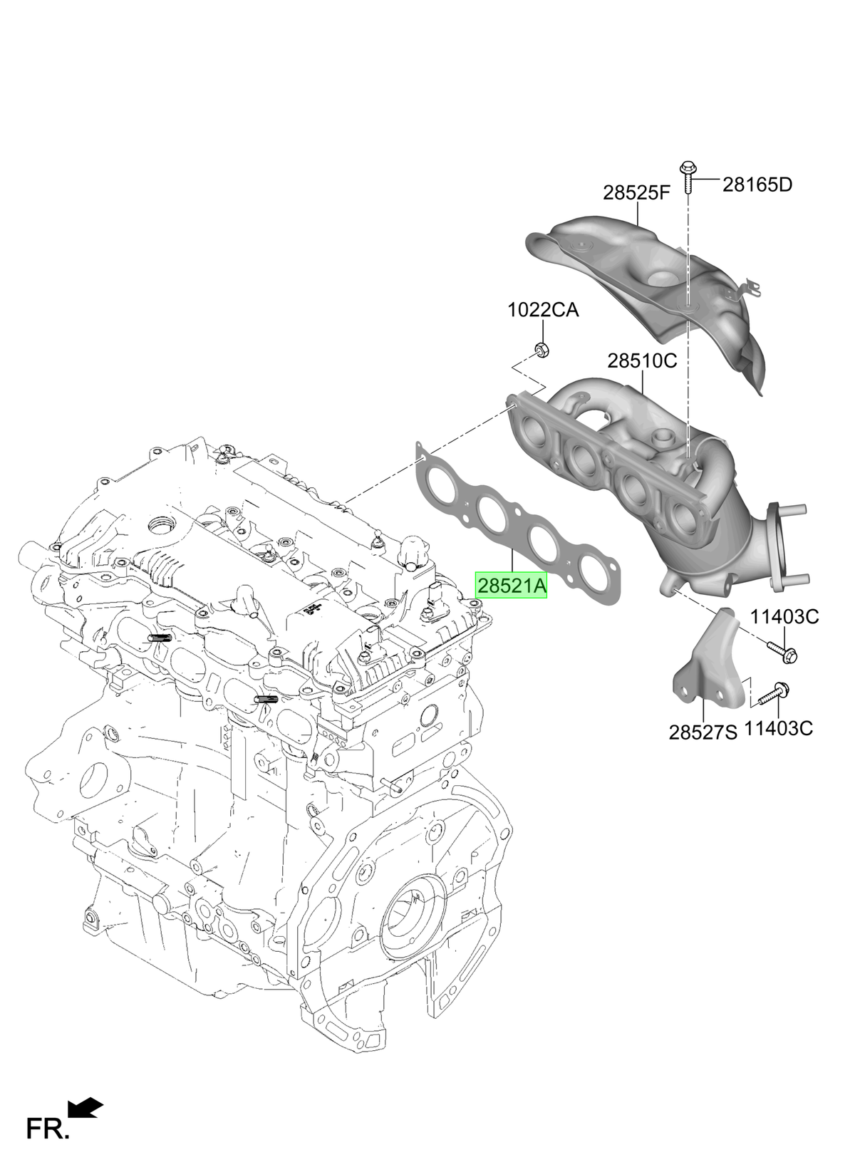 Empaq. Múlt. Esc. Original Para Kia Soul 2011-2023