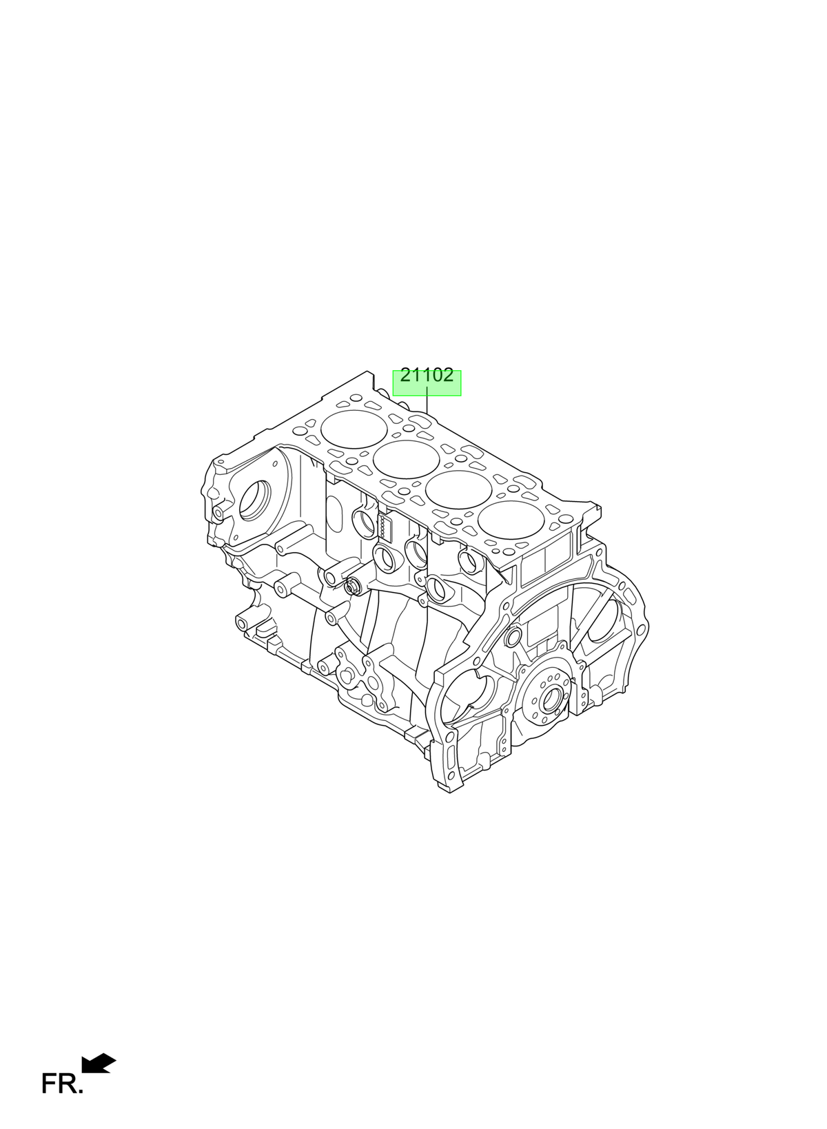 Ensamble Motor Original Para Hyundai Staria 2021-2025