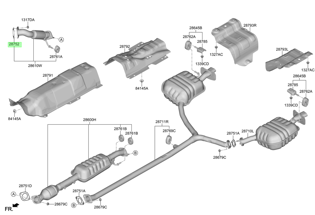 Empaq. Múlt. Esc. Original Para Kia Sorento 2014-2025