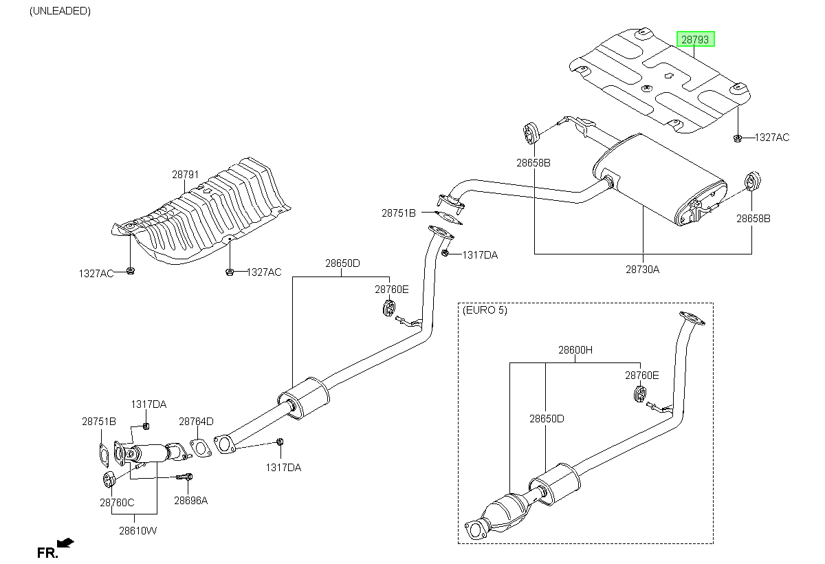 Aislante Original Para Hyundai Creta 2015-2021