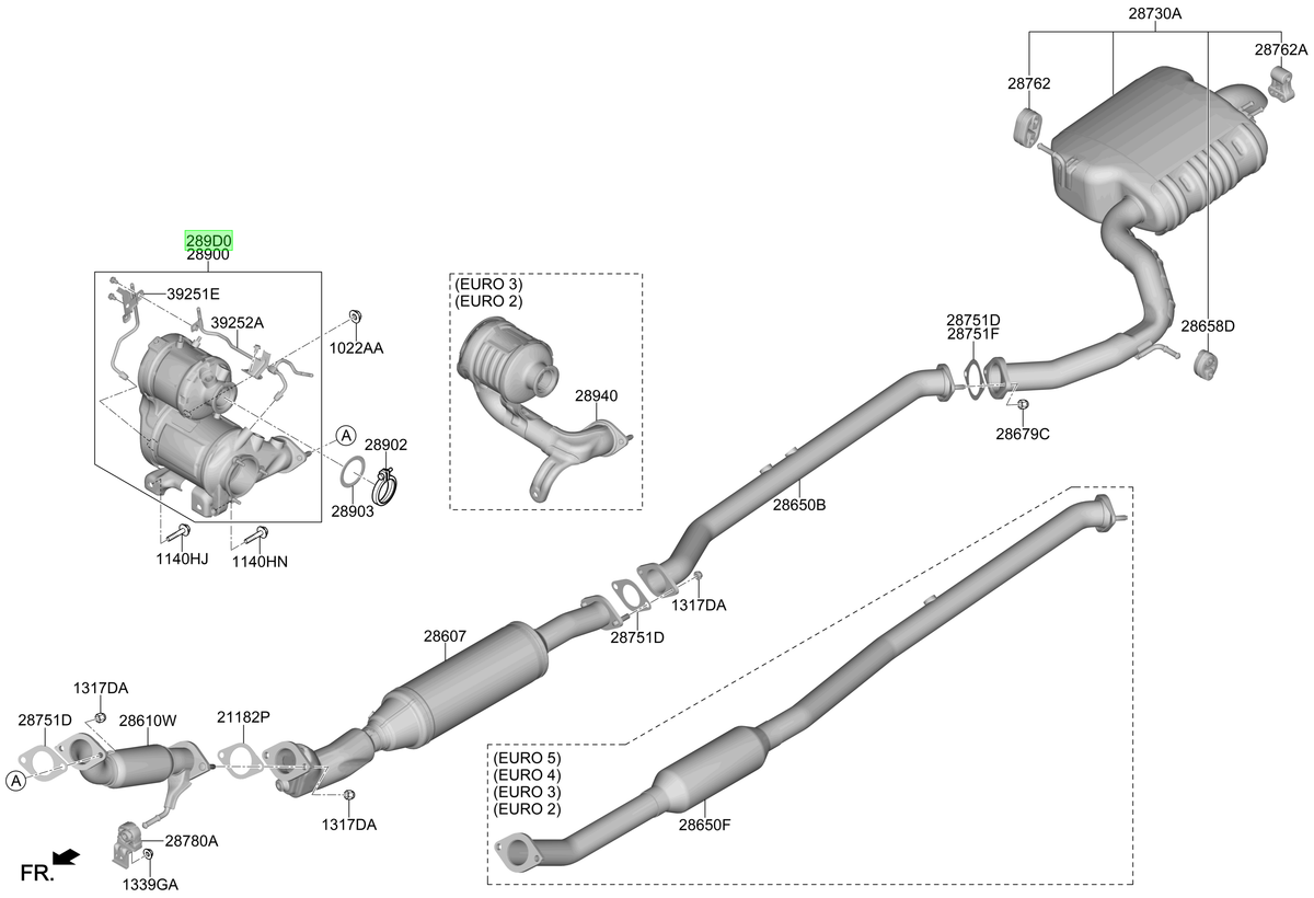 Convertidor Original Para Hyundai Tucson 2024-2025