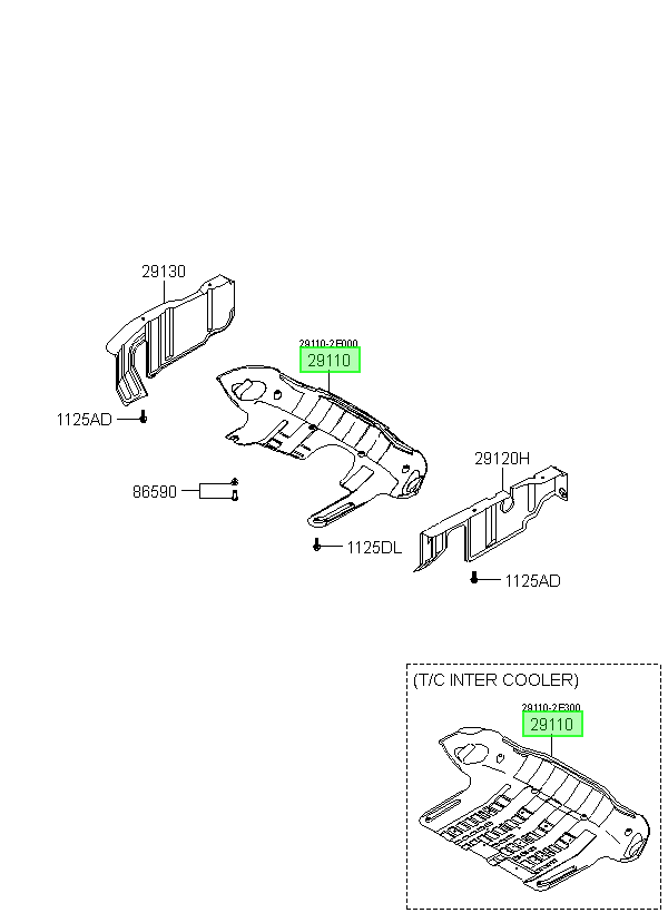 Cubierta Original Para Hyundai Tucson 2003-2015