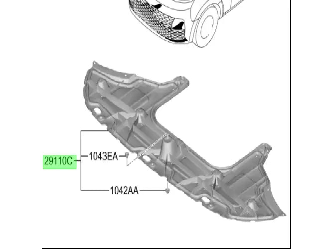 Cubre Mt Para Hyundai Staria 2021-2024 Orig.