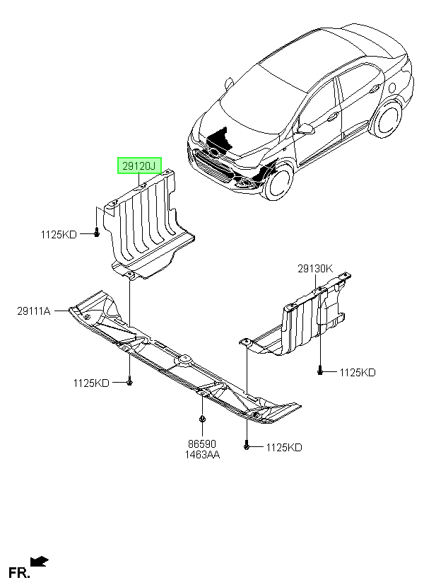 OEM 29120B4000 catalogo