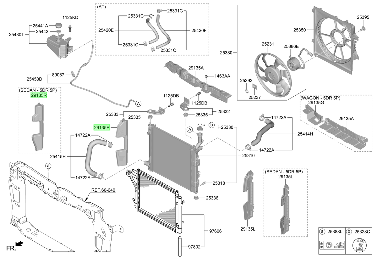 Radiador Rh Original Para Hyundai I10 2022-2025