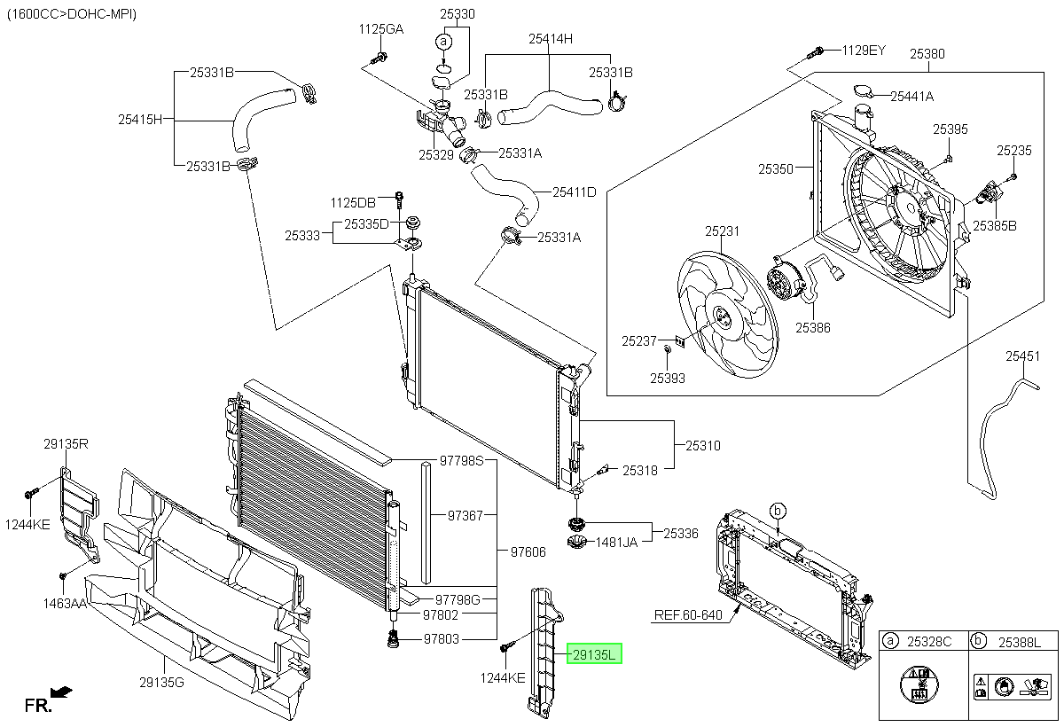 Deflector Radiad Lh Orig. Para Hyundai Creta Desde 2016