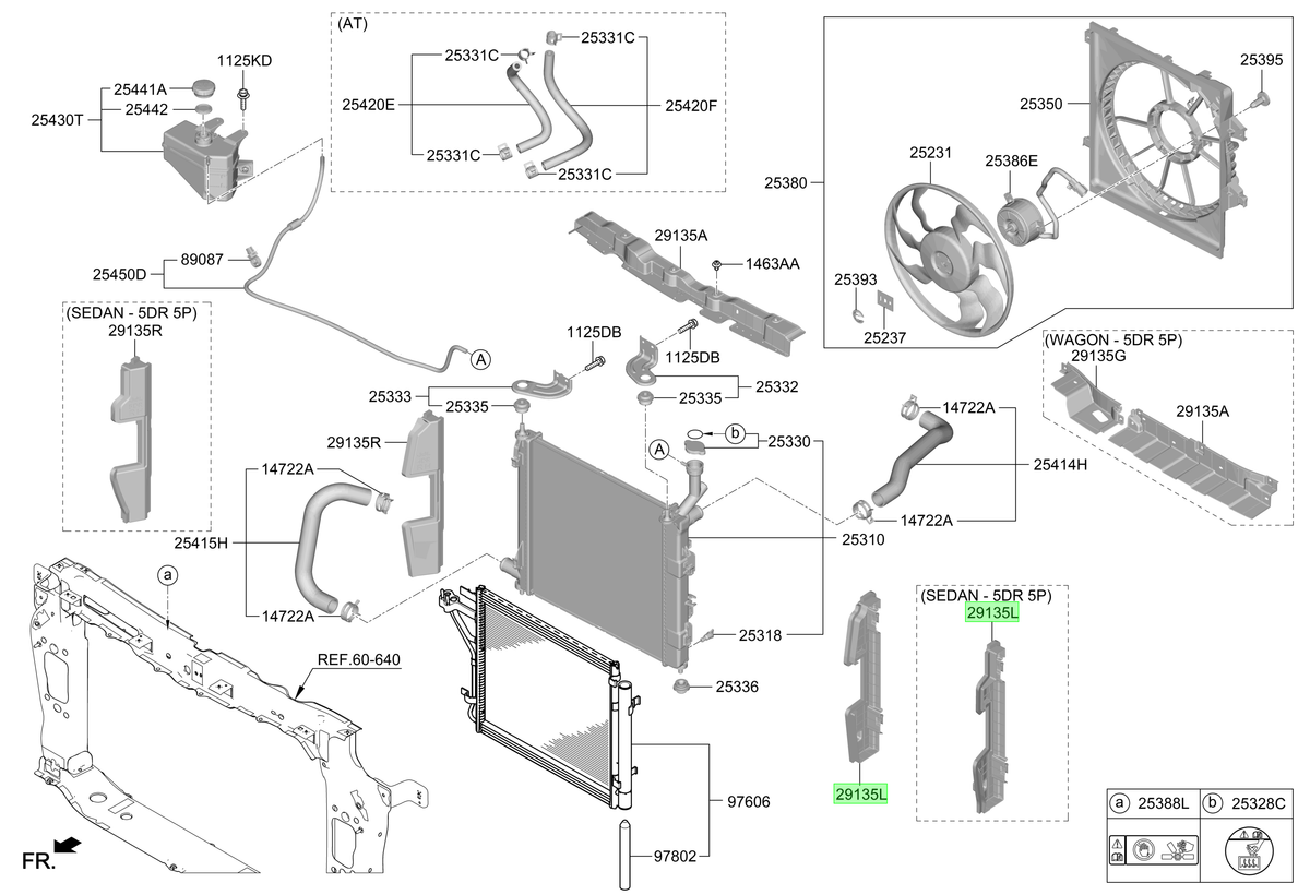 Radiador Lh Original Para Hyundai I10 2022-2025