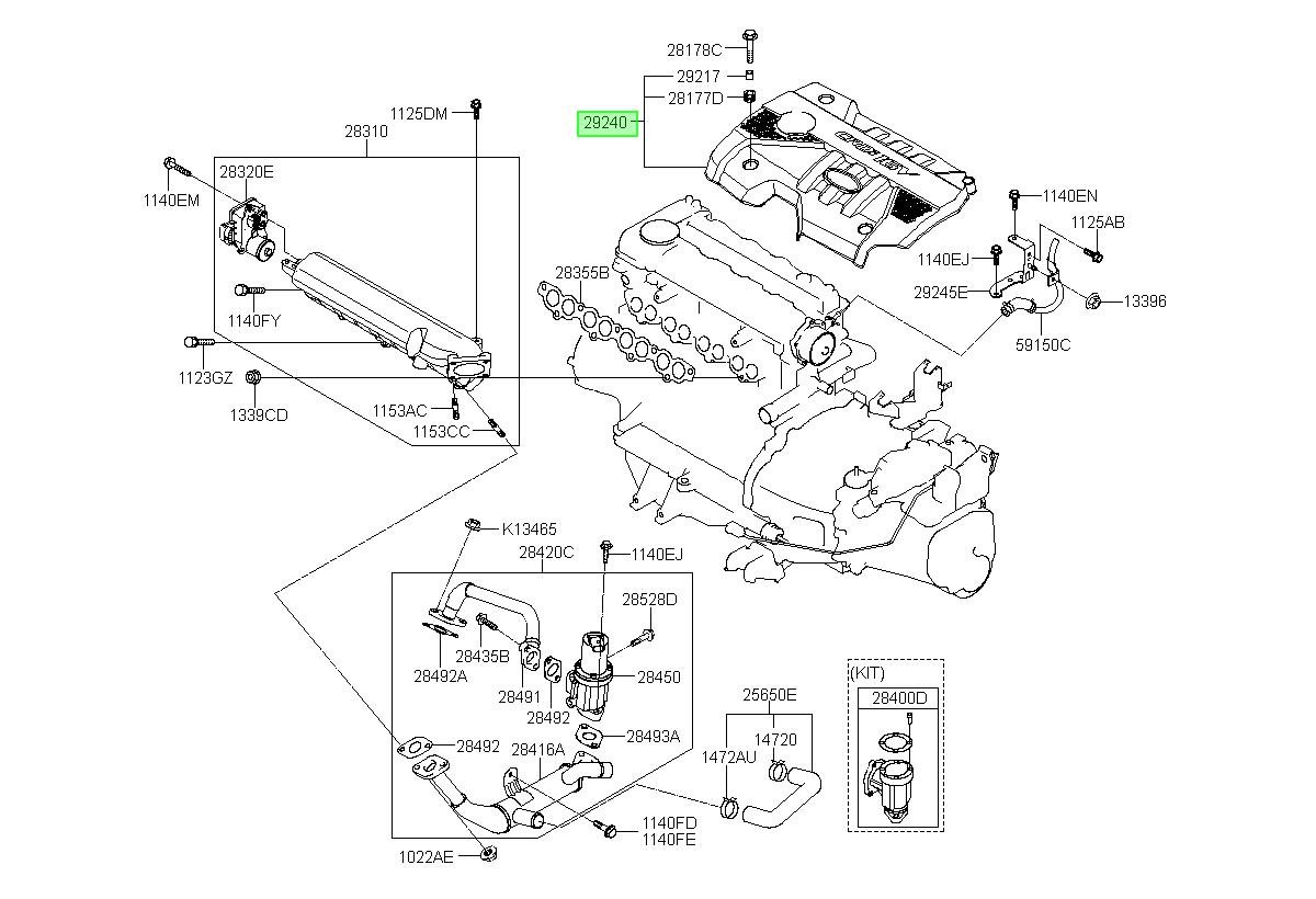 Cubierta Original Para Hyundai Accent 2006-2011