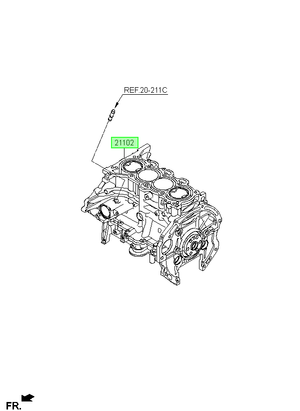 Ensamble Motor Original Para Hyundai Sonata 2014-2025