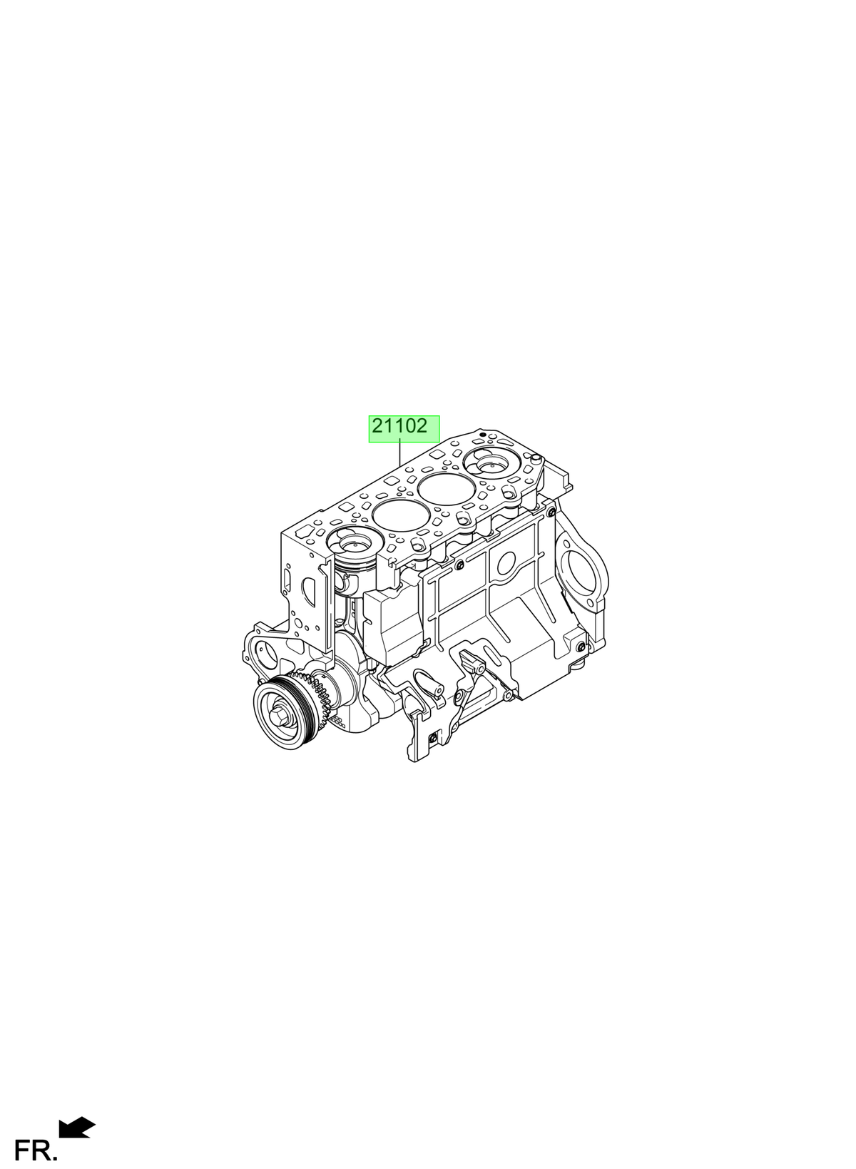 Ensamble Motor Original Para Hyundai H1 2006-2025
