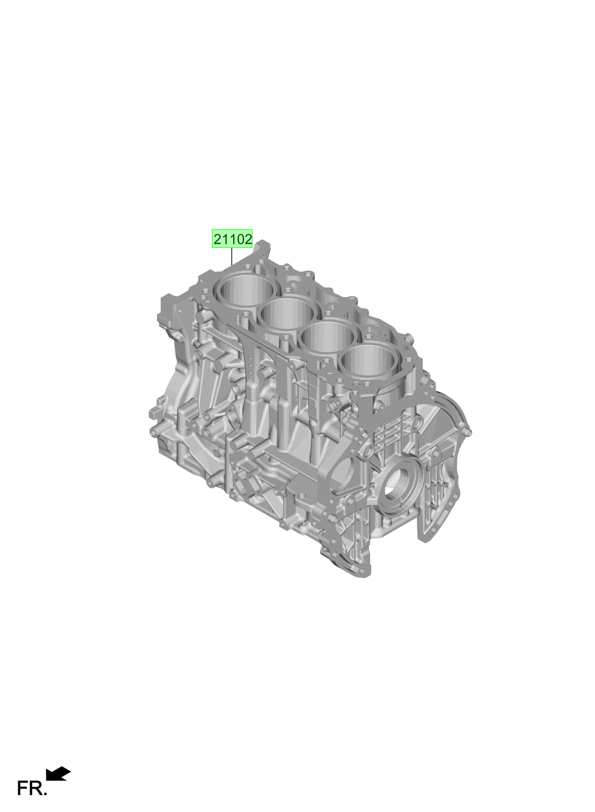 Ensamble Motor Original Para Hyundai Santa Fe 2023-2025