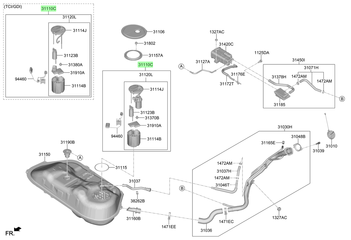 Bomba Original Para Hyundai Creta 2021-2025