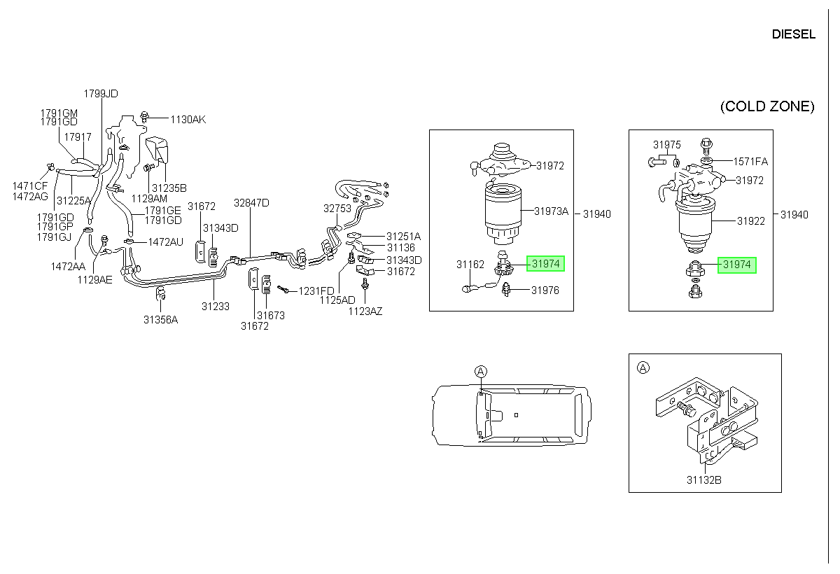 Sensor Original Para Hyundai Galloper 1997-2004
