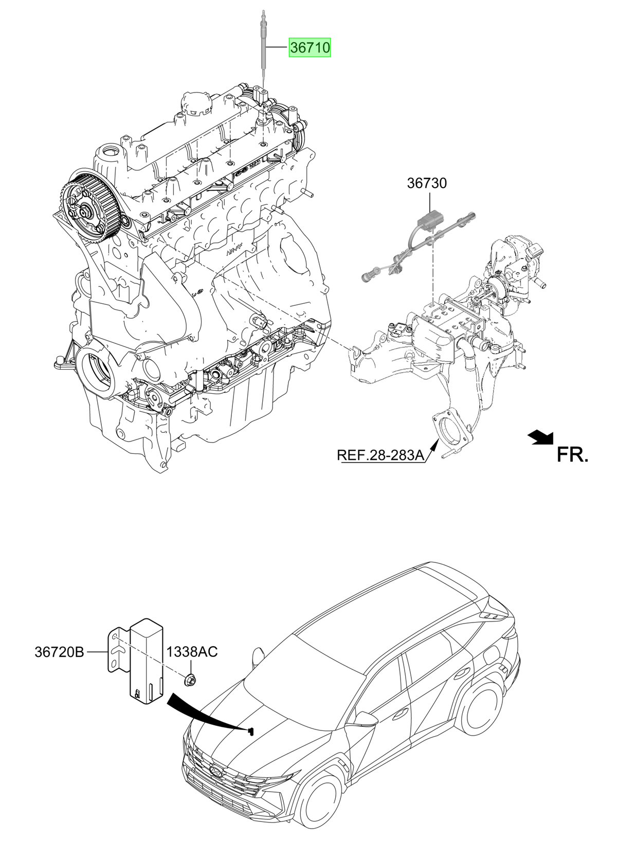 OEM 367102R000 catalogo