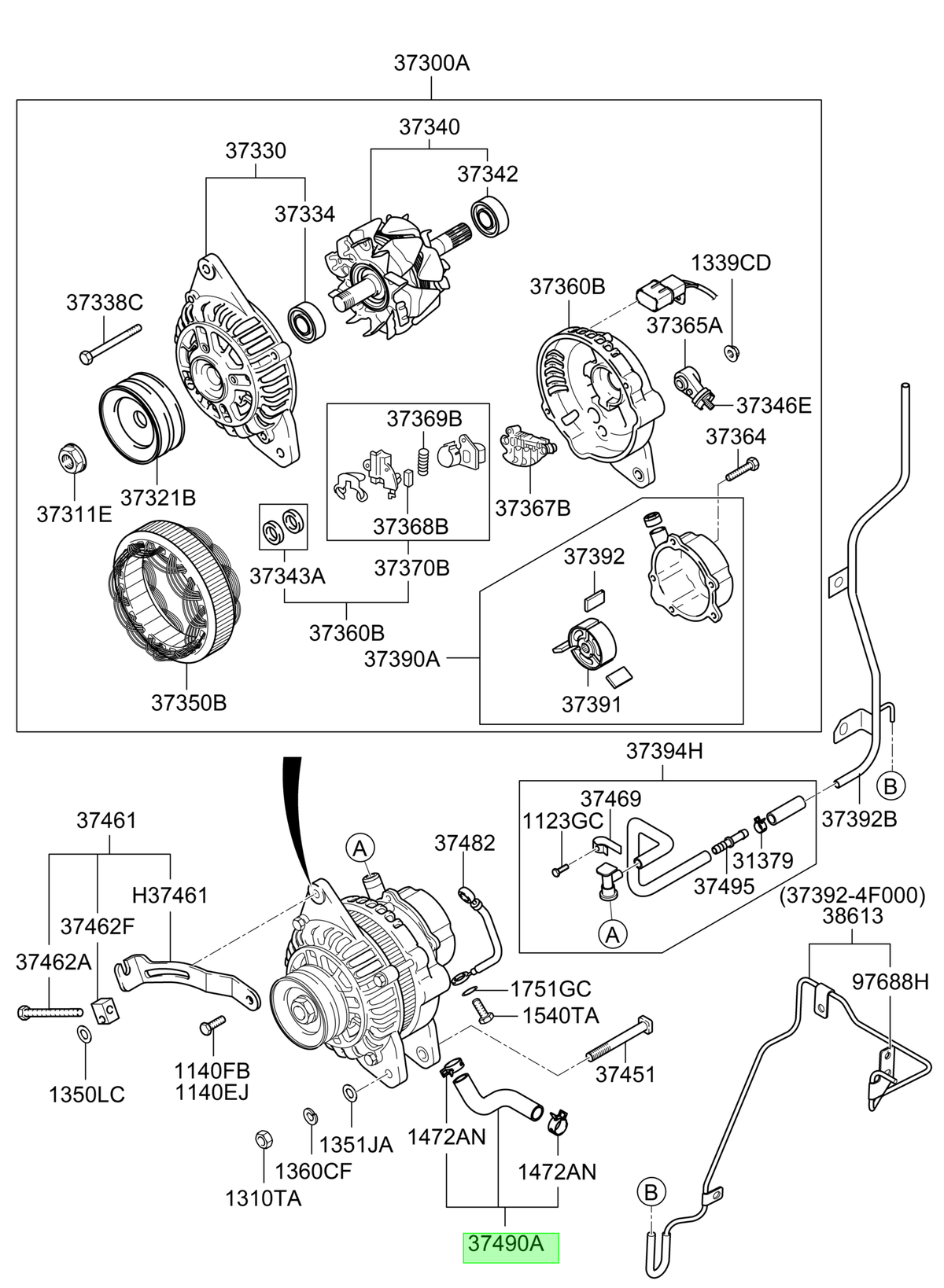 Manguera Original Para Hyundai H1 2003-2025