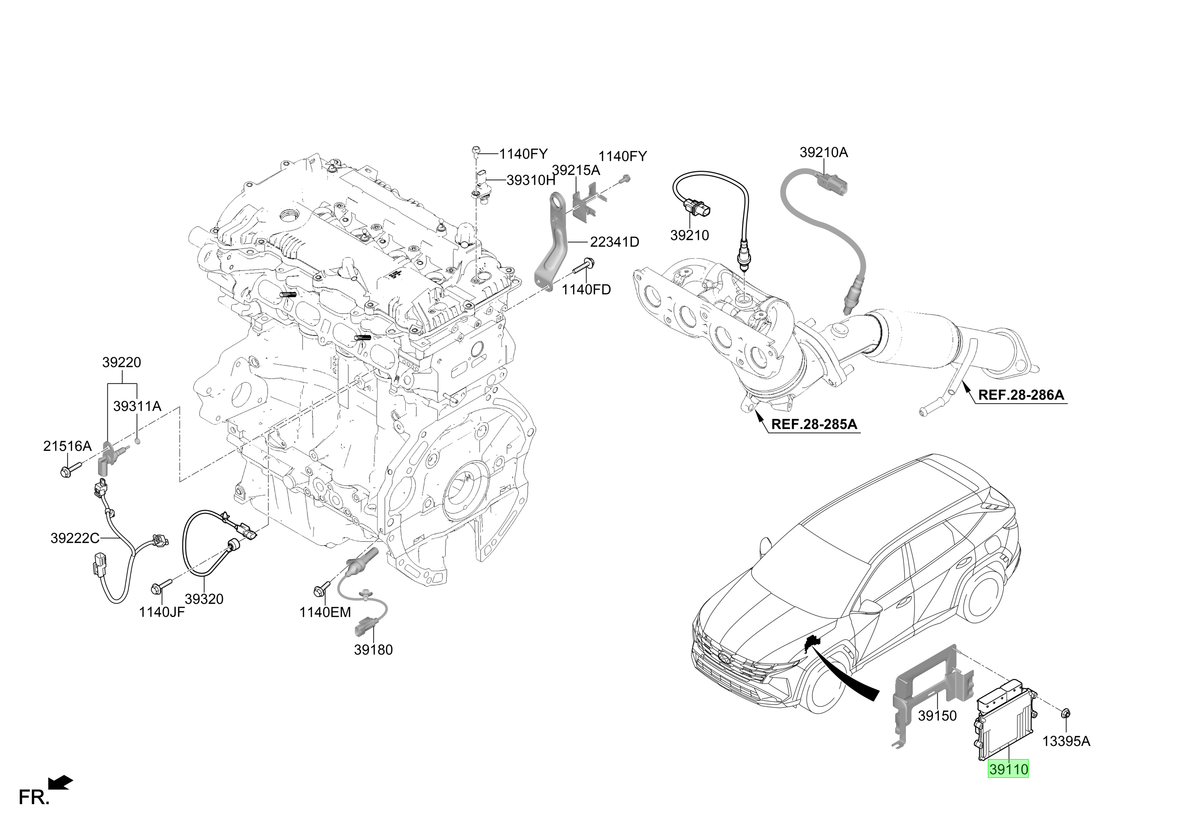 Ecu Original Para Hyundai Tucson 2024-2025