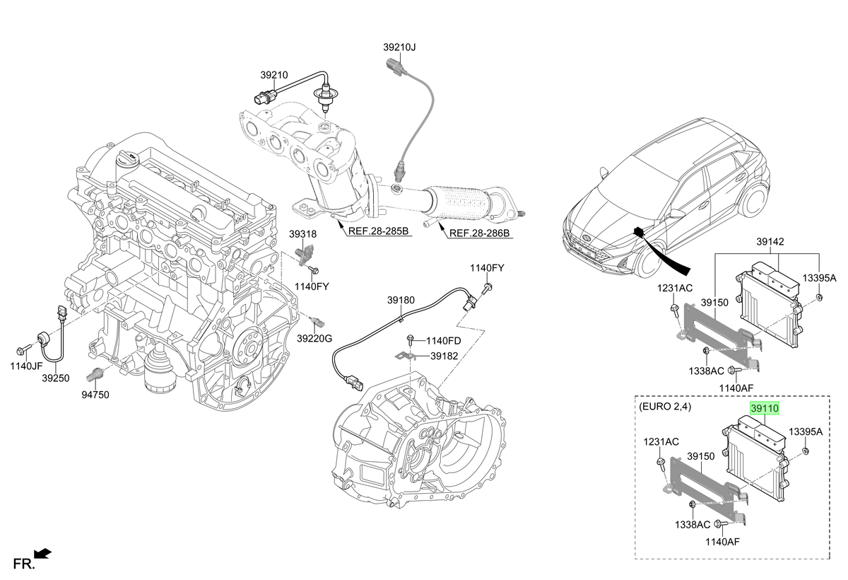 Ecu Original Para Hyundai I20 2023-2025