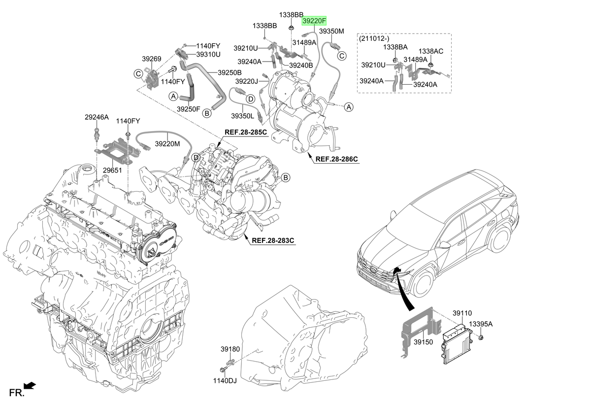 Sensor Temperatura Original Para Kia Sorento 2020-2025