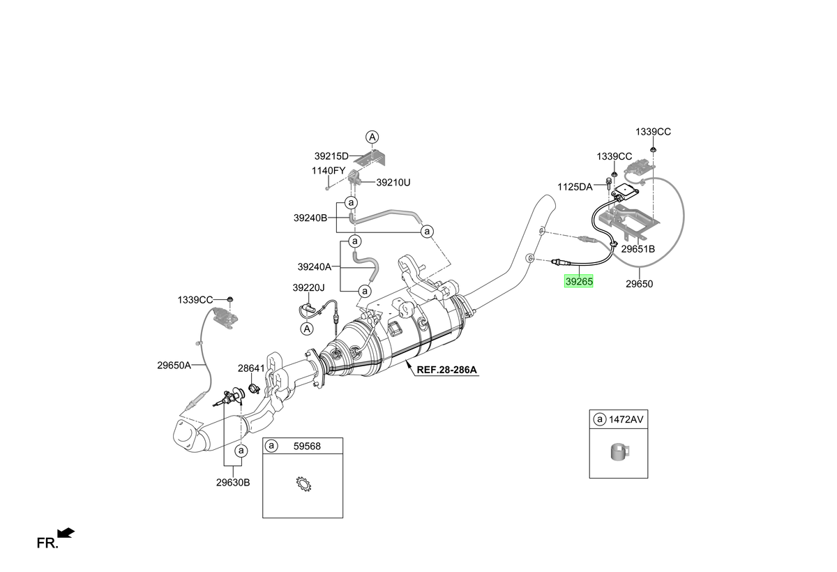 Sensor-pm Original Para Hyundai H1 2019-2025