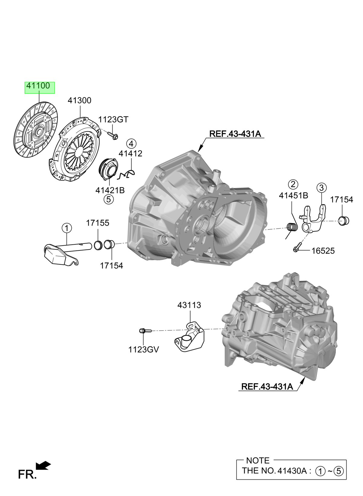 Disco De Embrague Orig. Para Hyundai Atos Desde 2020