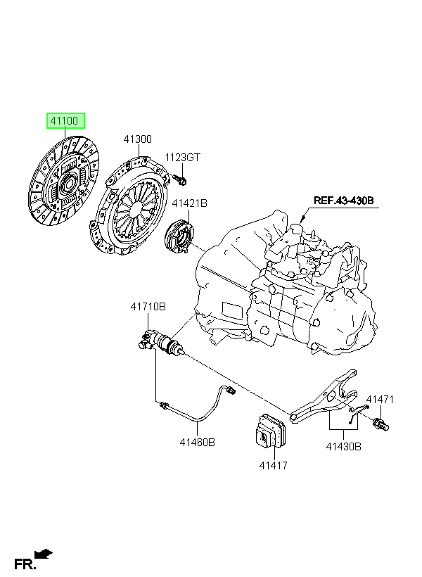 Disco Embrague Orig. Para Hyundai Creta Desde 2016