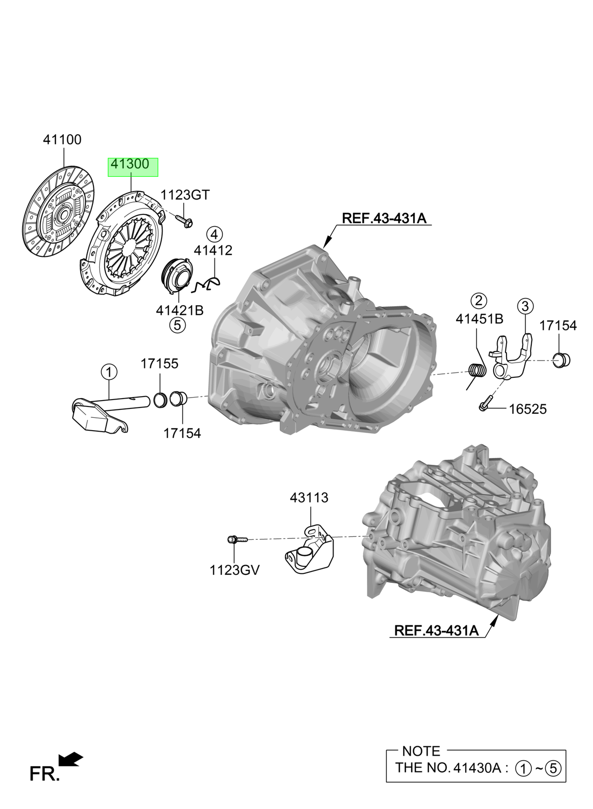 Prensa Embrague Original Para Hyundai Atos 2019-2023
