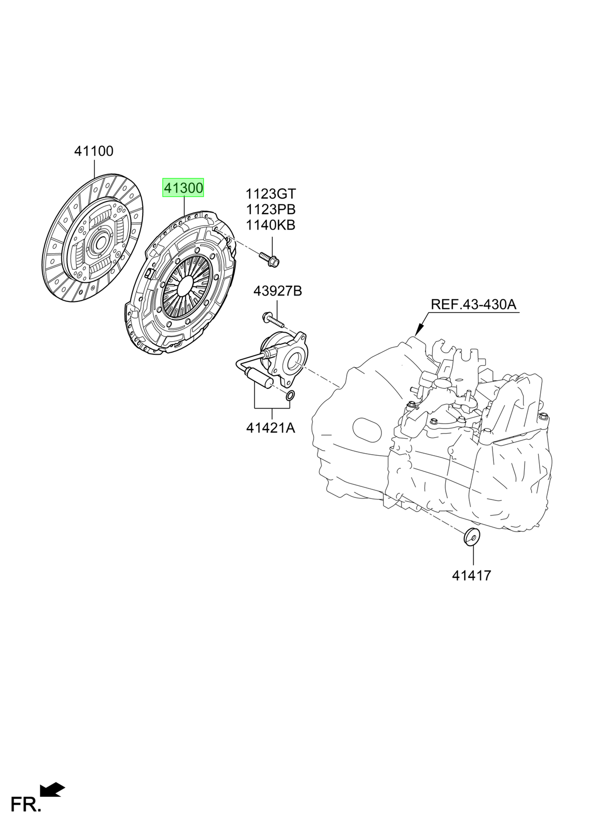 Prensa Embrague Original Para Kia Sportage 2021-2025
