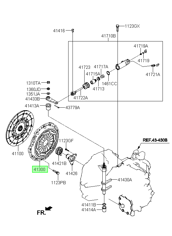 Prensa Embrague Original Para Hyundai Sonata 2008-2011