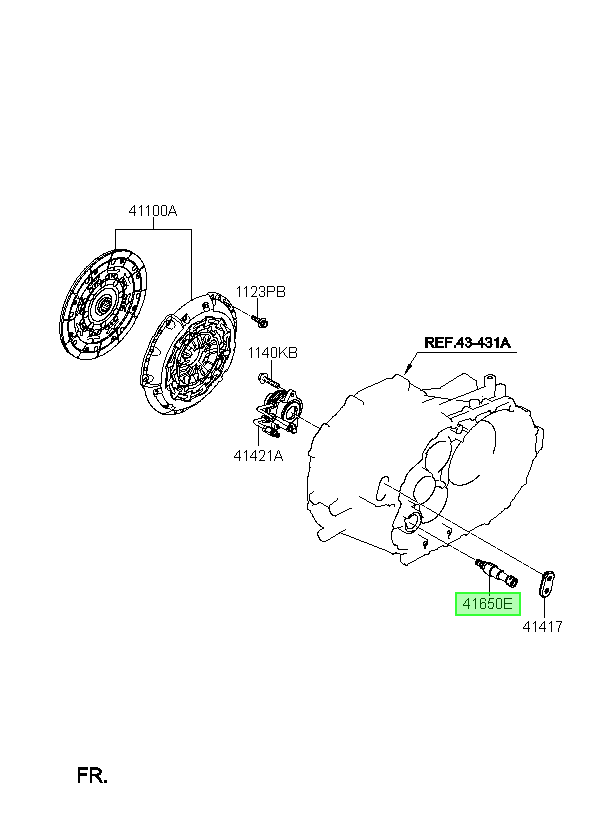 Válvula Antivibracion Original Para Kia Carens 2013-2019