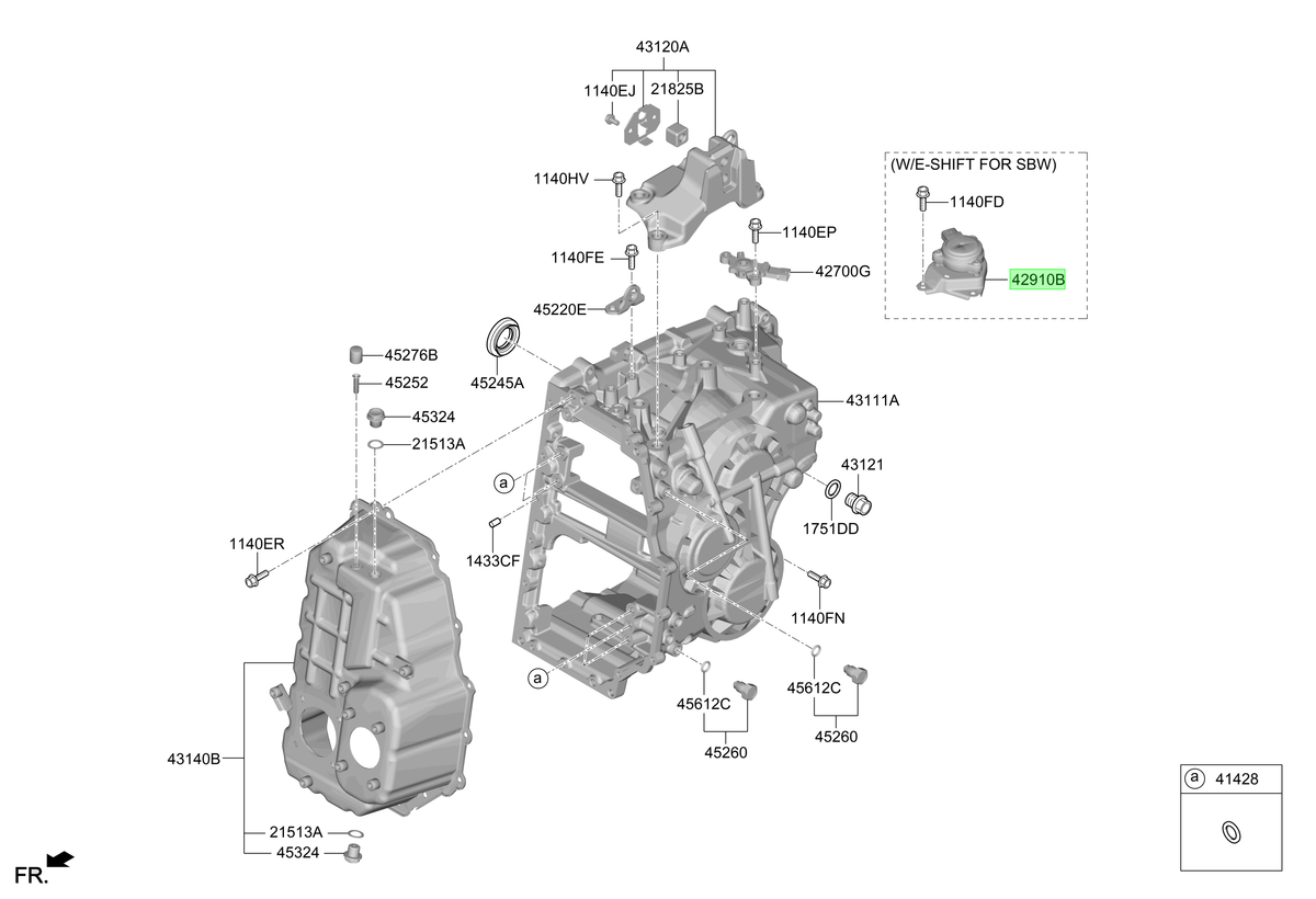 Caja De Cambio Original Para Hyundai Santa Fe 2020-2024