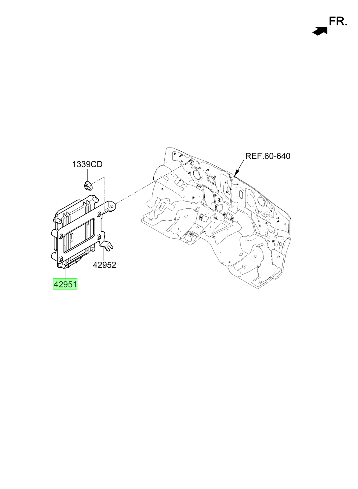 Unidad Original Para Hyundai Santa Fe 2020-2024
