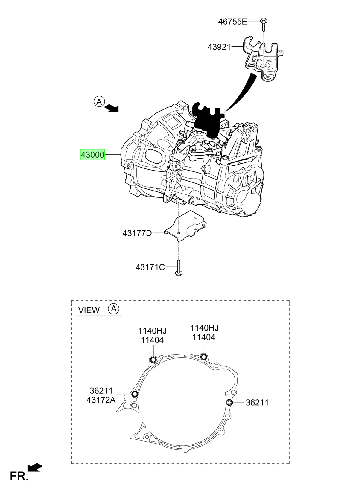 Caja Cambio Manual Original Para Hyundai Creta 2020-2025
