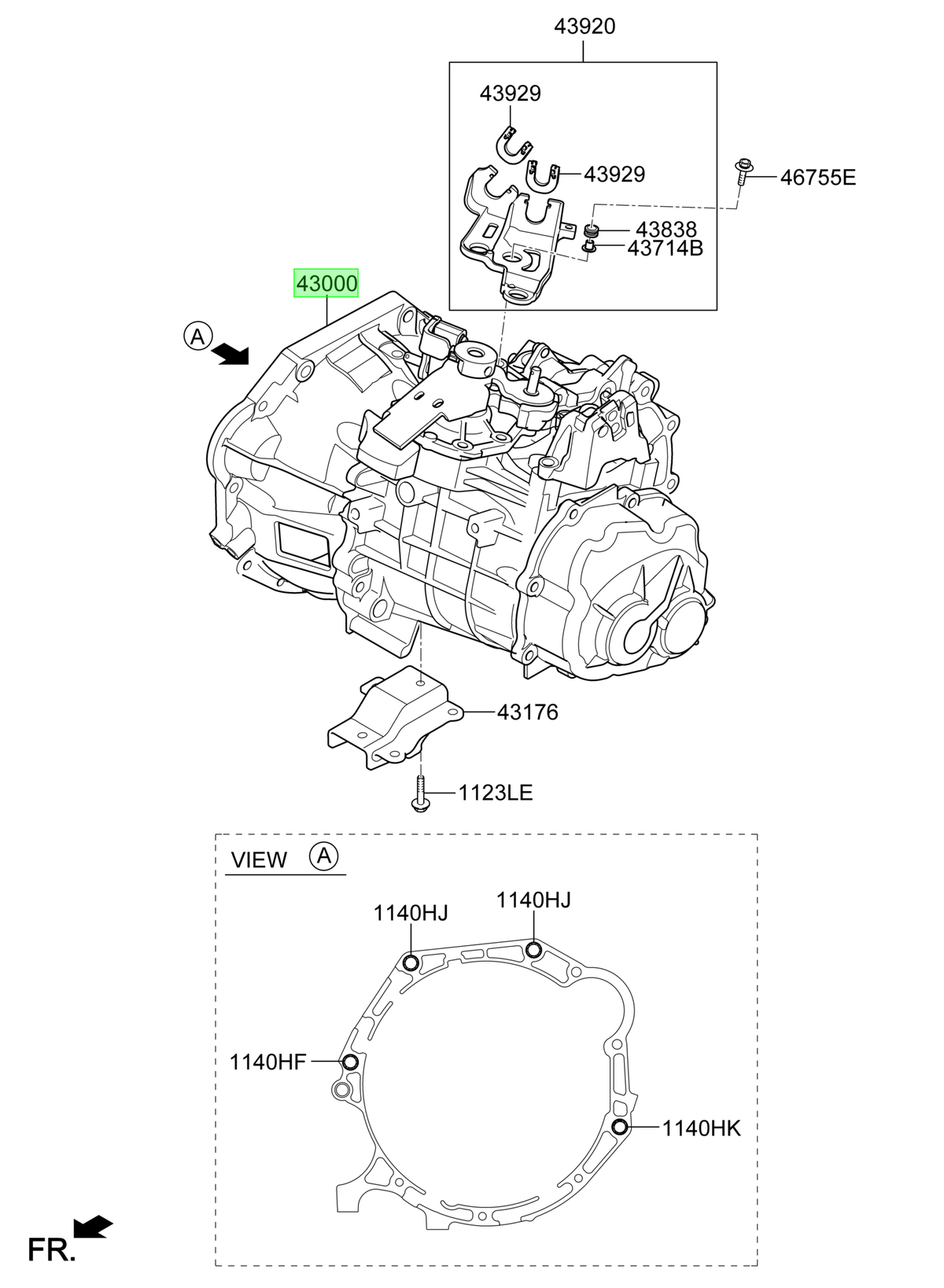 Caja Cambio Manual Original Para Hyundai Accent 2023-2025