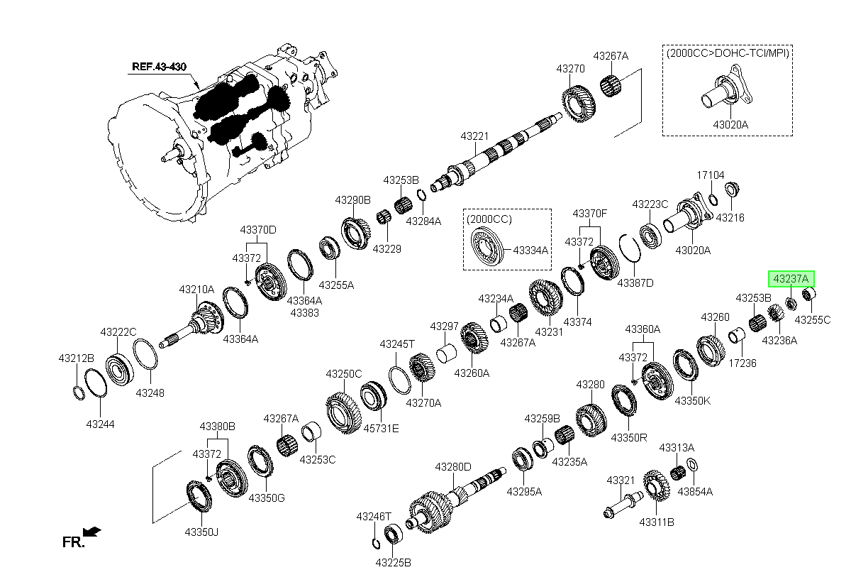 Tuerca Orig. Para Hyundai H1 Desde 2007