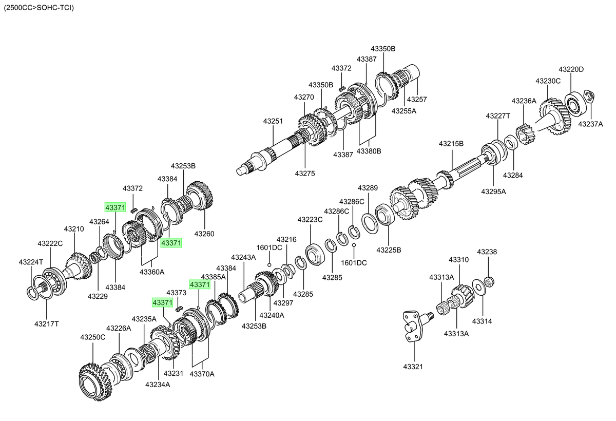 Resorte Original Para Hyundai H1 2005-2021