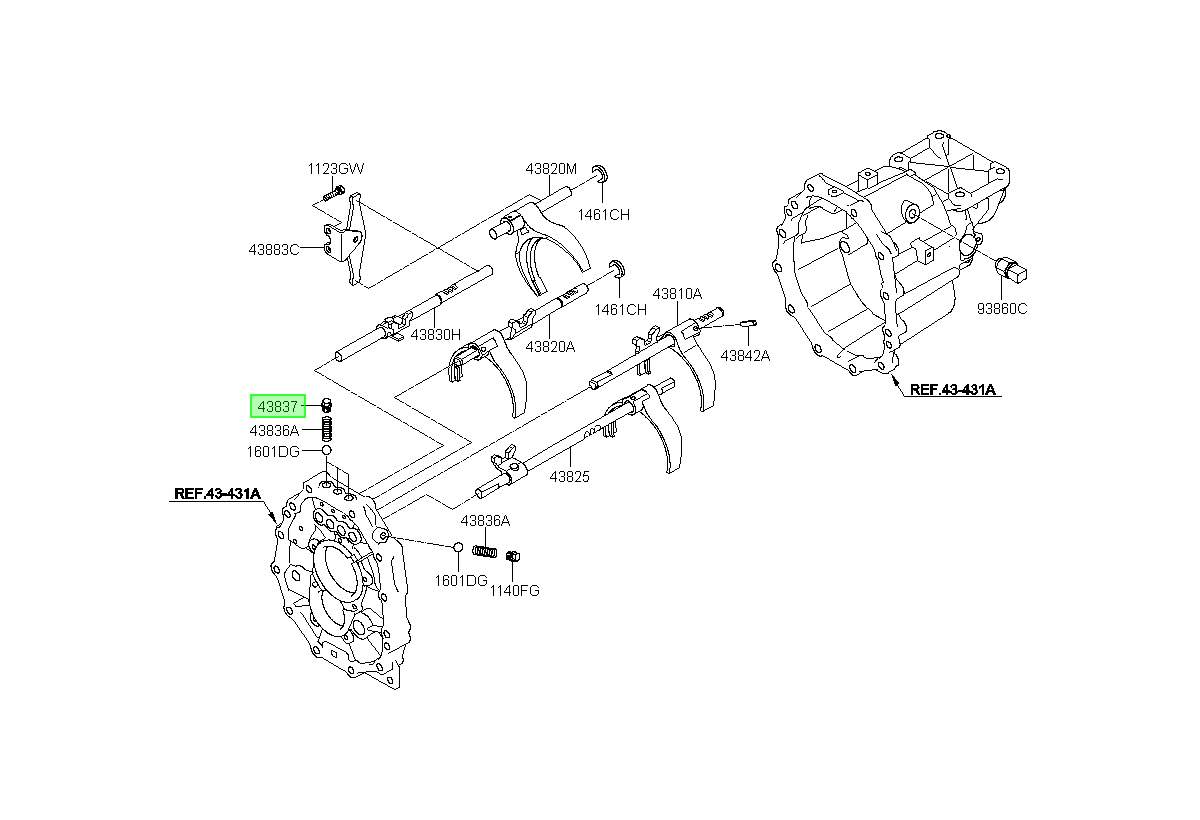 Sello Original Para Kia Sorento 2006-2010