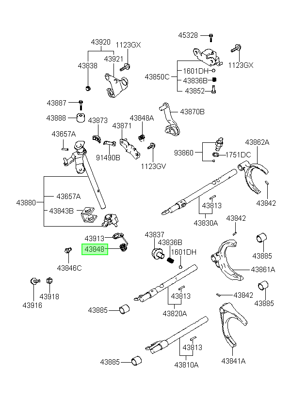 Resorte Orig. Para Hyundai Matrix 2003-2005
