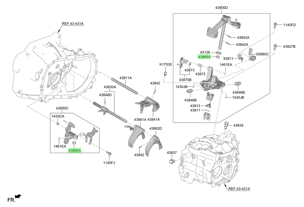 Buje Original Para Hyundai Accent 2005-2025