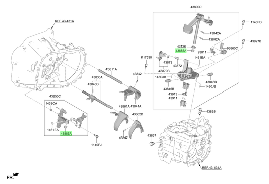 Buje Original Para Kia Carens 2002-2025