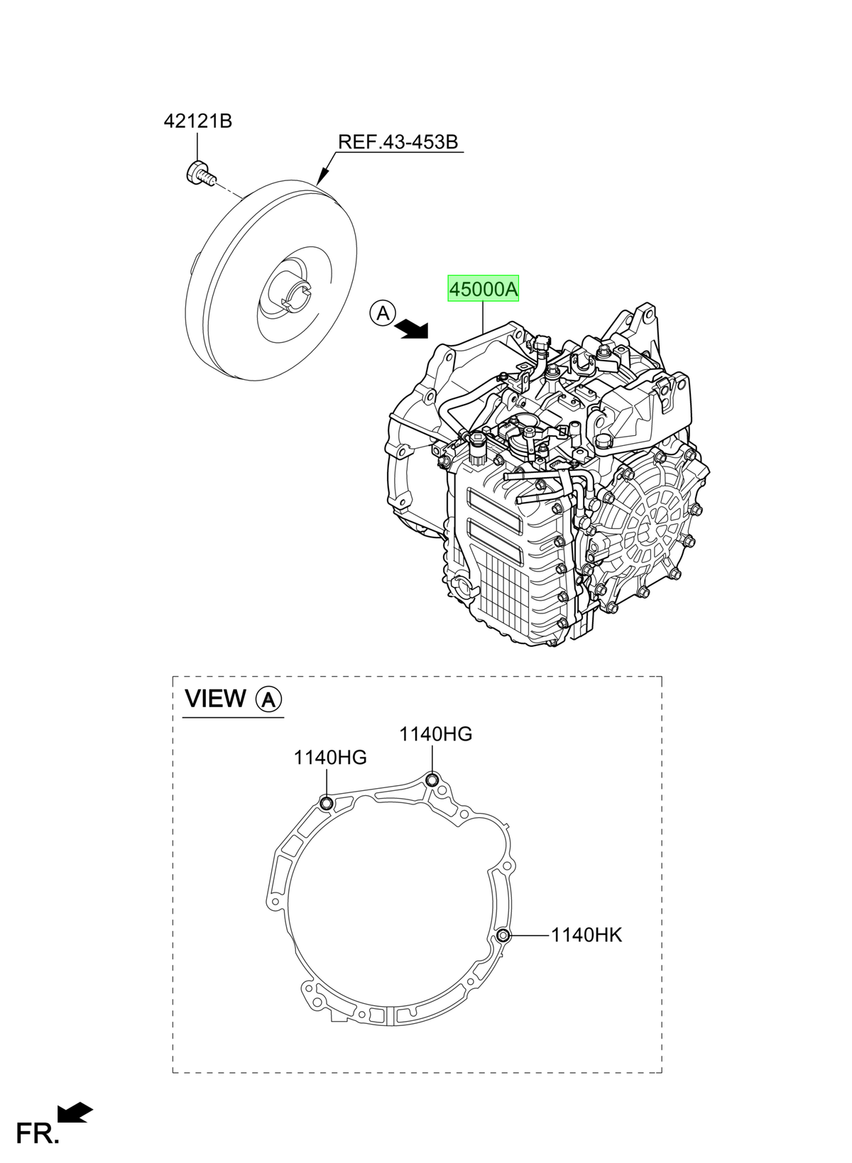 Caja Cambio Autom. Original Para Hyundai Creta 2020-2025