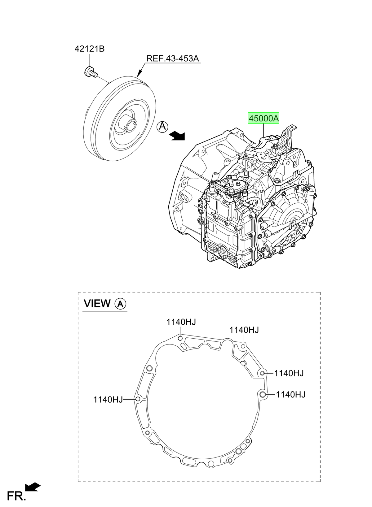 Caja Cambio Autom. Original Para Hyundai Tucson 2021-2025