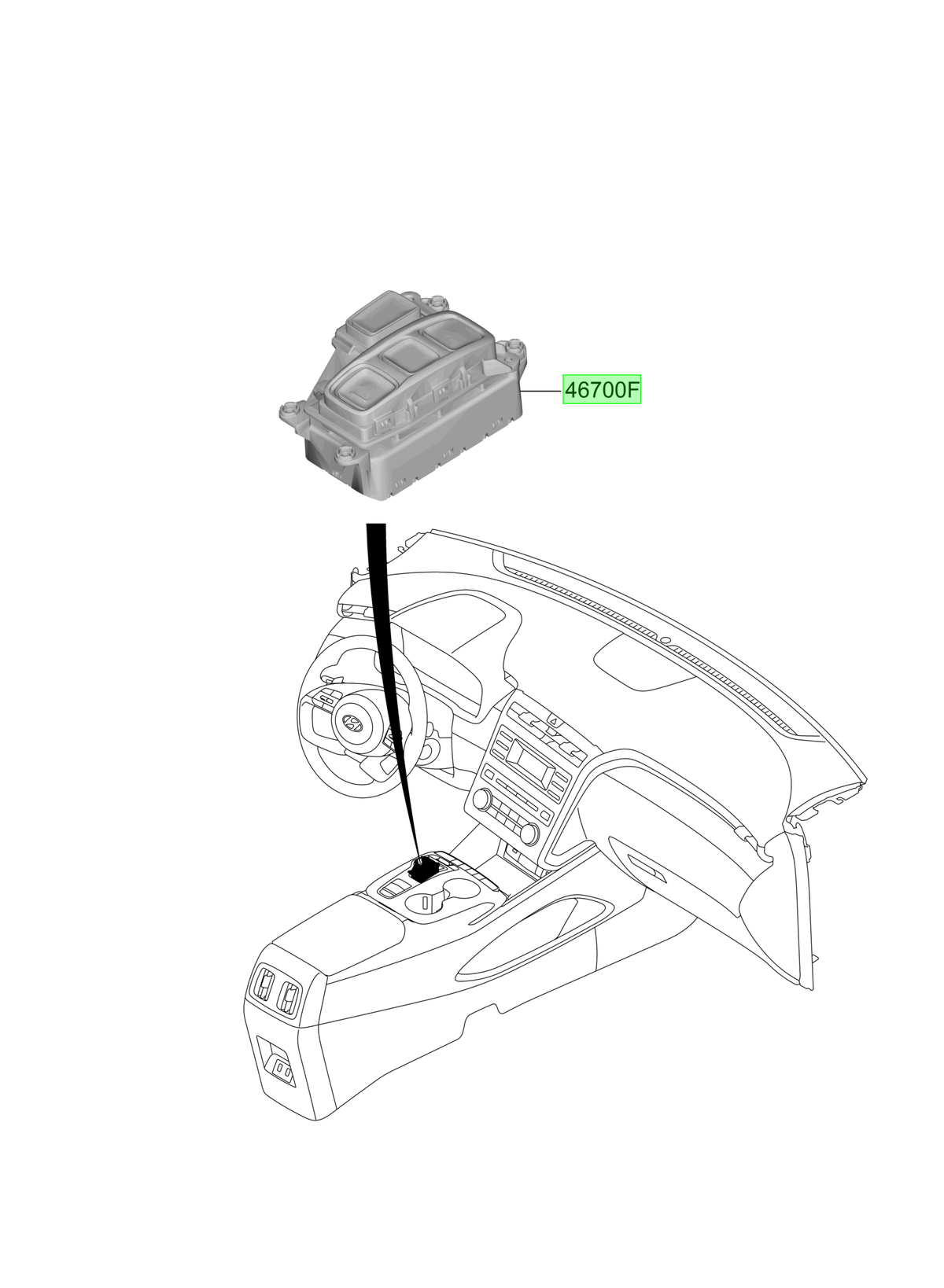 Caja Original Para Hyundai Tucson 2020-2025